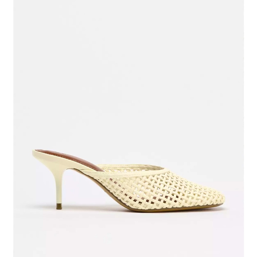 SOLD DO NOT BUY NWT Zara braided mule heels